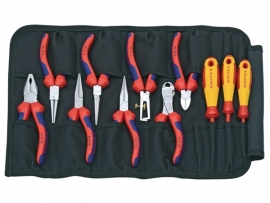 Knipex GEREEDSCHAPSROLTAS 11-DELIG 00 19 41