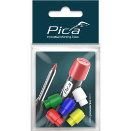 Pica Dry 55801 Gekleurde doppen 5-delig