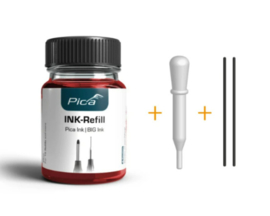 Pica 55840 Navulset Ink & BIG Ink Rood (25ml)