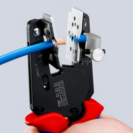 Knipex nauwkeurige draadstripper met vormmesjes 12 12 15