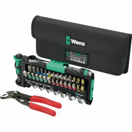 Wera Tool-Check Combi 1, 40‑delig 05049070001 + knipex