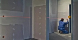 Stabila Laser LAX 300 Zelfnivellerende kruislijn-loodlijnlaser rood