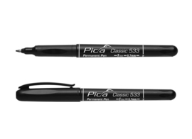 PICA 533/46 PERMAN. PEN 0,7MM ROND ZWART