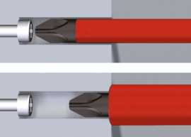 Wiha 41235 Schroevendraaier met bitmagazijn LiftUp electric