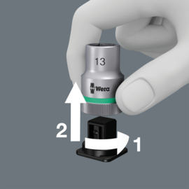 Wera Belt 4 Zyklop Doppen set met 1/4" 05003883001
