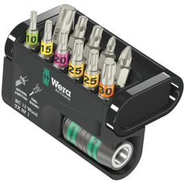 Wera 05057435001 Bit-Check 12 Wood Tx Hf 1 met vasthoudfunctie