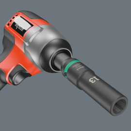 Wera 9725 Schuimrubberen inzetstuk met Zyklop C, 1/2", Impaktor Deep doppen Set 1, 11‑delig  05150115001