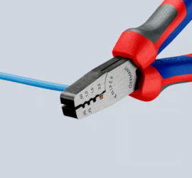 Knipex 97 62 145 A Krimptangen voor adereindhulzen