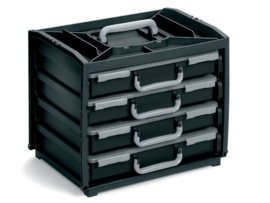 Raaco Handy Box met 4 dozen Opbergbox