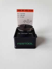 Festool Schijfgroeffrees HW D40x1,8 491039