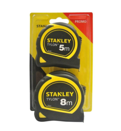 Stanley STHT0-74260 Rolbandmaat Tylon 5m + 8m - Promopack