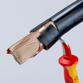Knipex 98 55 strippen mes met glijschoen