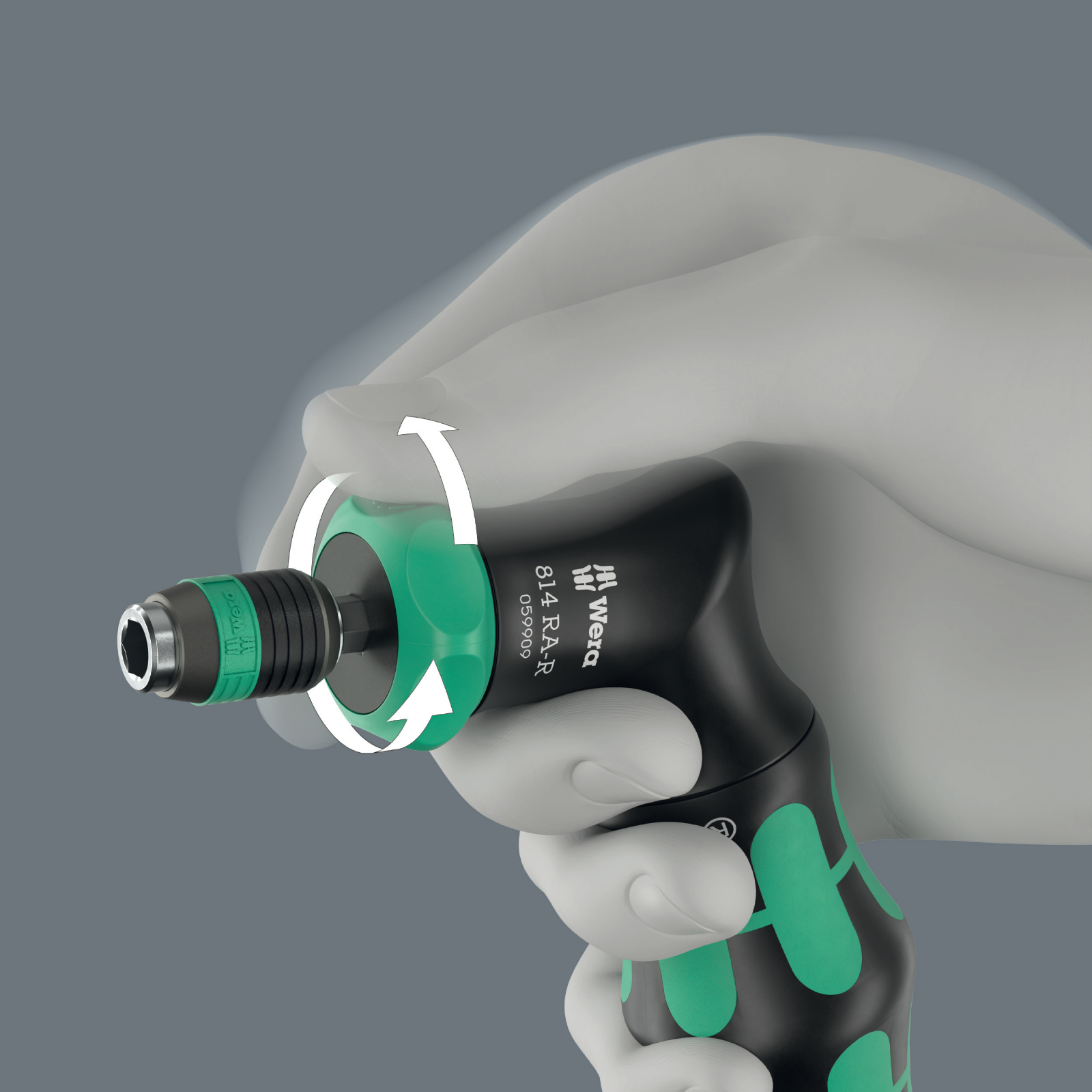 Wera Kraftform Kompakt Pistol RA -R 1, 7‑delig 05051535001