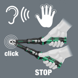 Wera Click-Torque A 5 draaimomentsleutel met omschakelratel 05075604001