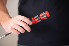 Wiha 38601 Schroevendraaier met bitmagazijn LiftUp 25 magnetisch