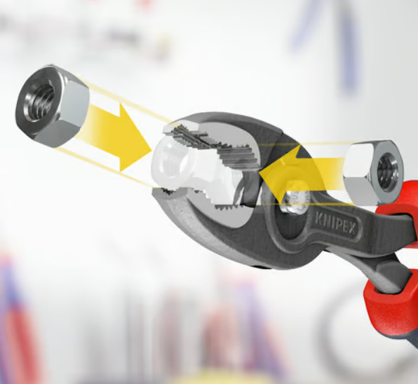 Knipex TwinGrip Voor- en zij-grijptang 82 02 150