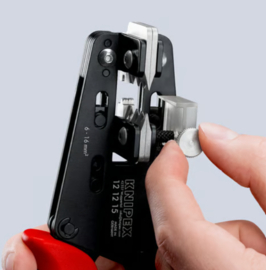 Knipex nauwkeurige draadstripper met vormmesjes 12 12 15