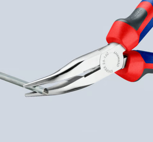 Knipex 25 25 160 Platspitse tang met zijsnijder (radiotang)