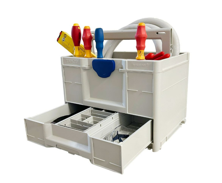 Tanos Systainer³ CombiBox M 287, lichtgrijs 83001058