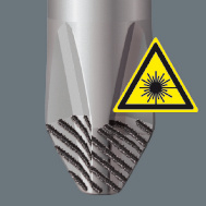 Wera 334/6 Schroevendraaierset Kraftform Plus Lasertip 6‑delig PH-sleuf 05105650001