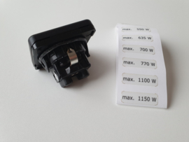 Festool Stofzuiger afdekking stekkerdoos CT Mini 230V ET-BG stopcontact