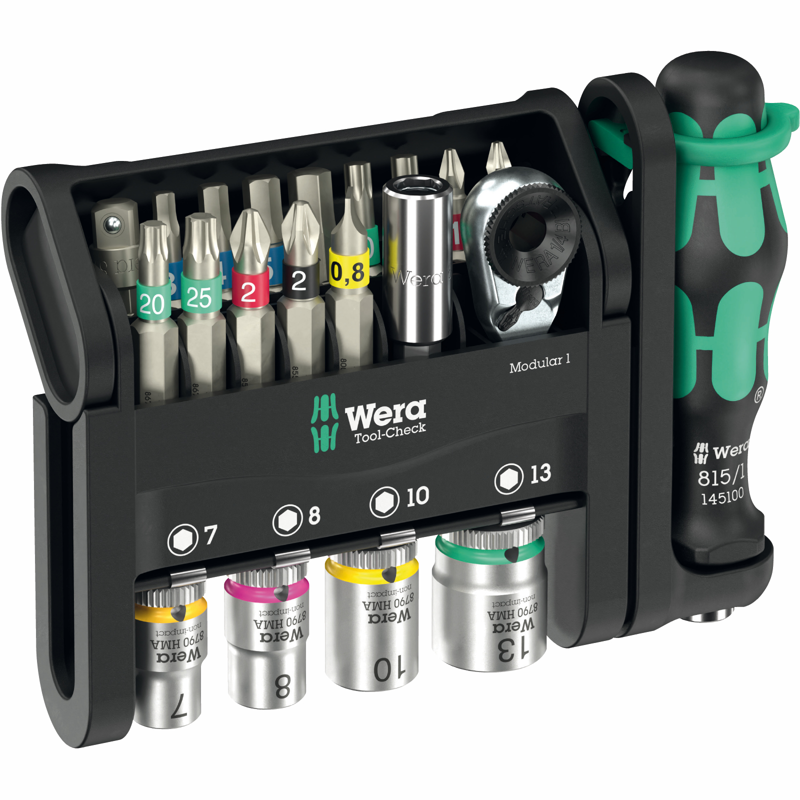 Wera Tool-Check Modular 1, 21‑delig 05049000001