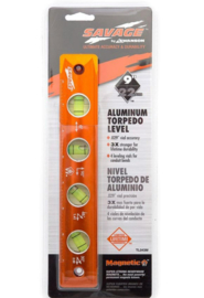 SWANSON MAGNETISCHE TORPEDO WATERPAS (4 LIBELLEN) TL043M