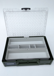 Tanos Systainer³ Organizer M 89 met 6.0 bakjes natuur olijfgroen