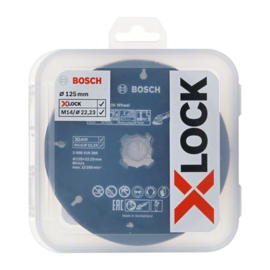 Bosch 2608619374 5-delige X-Lock schijvenset - 125mm