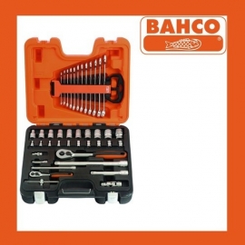 Bahco doppenset 1/4 inch en 1/2 inch S410