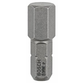 Bosch 2607001730 Inbus Bit 25 mm Extra Hard - HEX8 (3st)