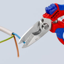 Knipex 95 05 20 SB Schuine elektricienschaar