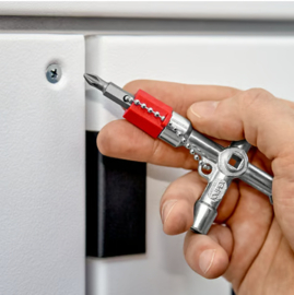 Knipex 00 11 03 Schakelkastsleutel Voor alle standaard schakelkasten en afsluitsystemen