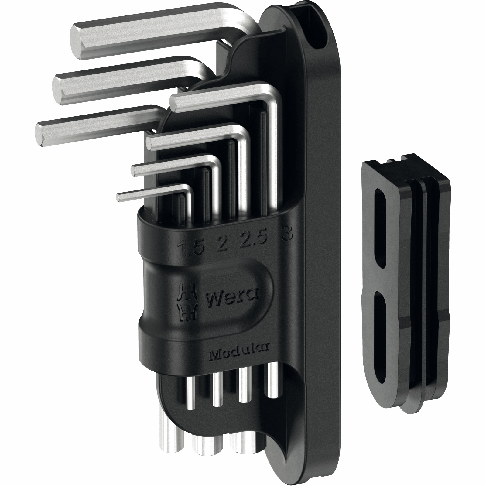 Wera Tool-Check Modular stiftsleutel Hex-Plus 1, 7‑delig 05049003001