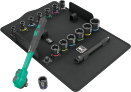 Wera 8100 SB 12 Zyklop Comfort ratelset, 3/8" 16‑delig 05005530001