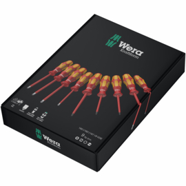 Wera Schroevendraaierset Kraftform Plus Serie 100, 9‑delig XL  05133355001