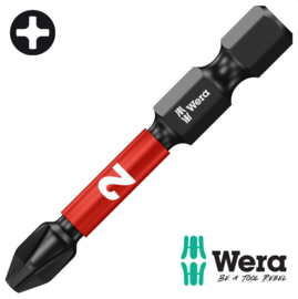 Wera  05057656001  1/4" Phillips Impaktor Bit - PH2x 50mm