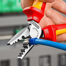 Knipex Krimptang voor adereindhulzen  97 78 180