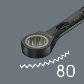 Wera Joker 11-delig Black Edition steek-ringratelsleutels 8 - 19 mm 05020017001