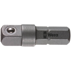 WERA ADAPTER, 1/4"-1/4" , ZESKANT NAAR VIERKANT 870/1 05136000001