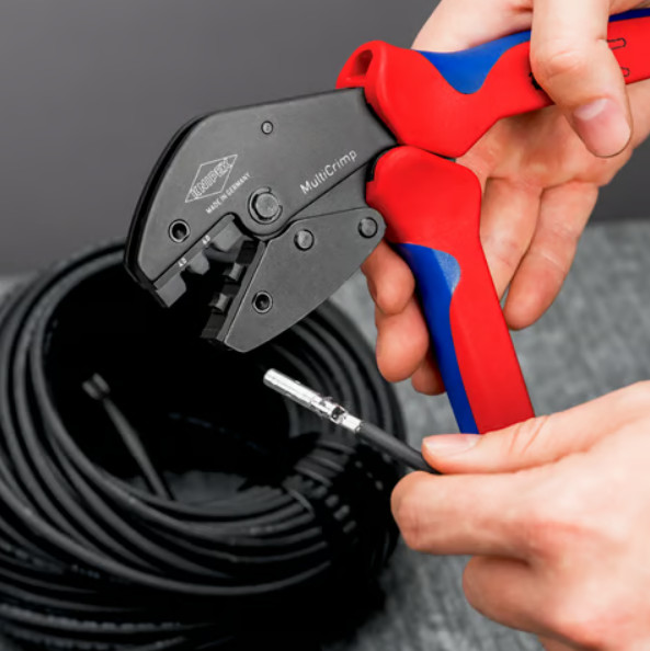 Knipex MultiCrimp Krimptang met wissellader 97 33 03