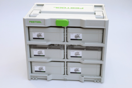 Festool SYS3-RK/6 M 337-Set Systainer³ Rack Editie RTF