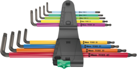 Wera 967/9 TX XL Multicolour 1 Stiftsleutelset, lang, 9‑delig 05024480001