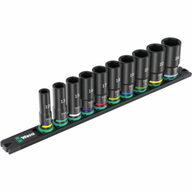 Wera 9660 dop-magneetstrip B Impaktor Deep 1 doppenset, 3/8"  05005590001
