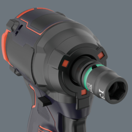 Wera 9724 Schuimrubberen inzetstuk met 8010 B Zyklop Comfort ratelset 1, 3/8", 16‑delig  05150114001