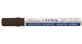 Lyra Mark + Sign Industriemarker 2-4 mm Zwart 4040099
