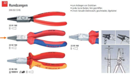 KNIPEX Rondbektang gepolijst 22 02 160