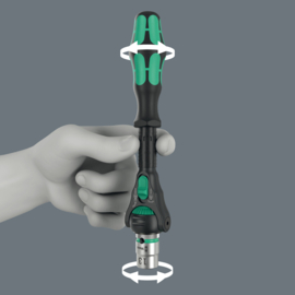 Wera Black Edition 8000 A SB Zyklop-ratel met 1/2"-aandrijving 05135882001