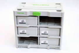Festool SYS3-RK/6 M 337-Set Systainer³ Rack - 577816