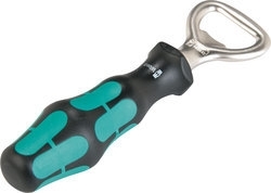 Wera  Flessenopener zwart/groen 0503005001